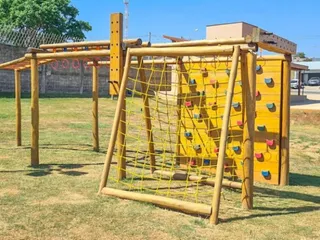 Playground de madeira — projeto PG-393