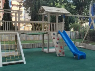 Playground de madeira — projeto PG-428