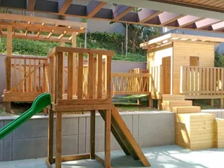 Playground de madeira — projeto PG-301