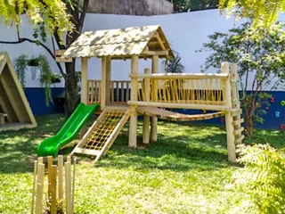 Playground de madeira