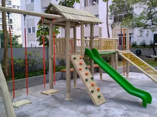 Playground de madeira — projeto PG-355