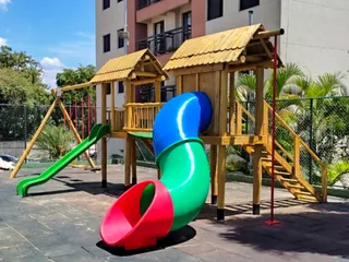 Playground de madeira — projeto PG-251