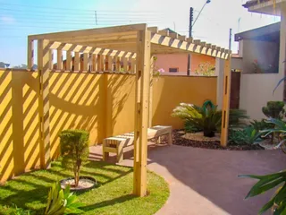 Pergolado de madeira — projeto PER-70