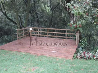 Deck de madeira — projeto D-138