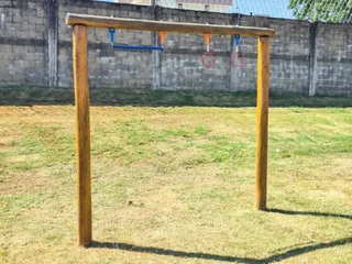 Playground de madeira — projeto PG-392