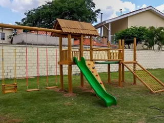 Playground de madeira — projeto PG-249