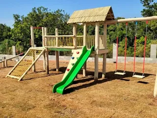 Playground de madeira — projeto PG-256