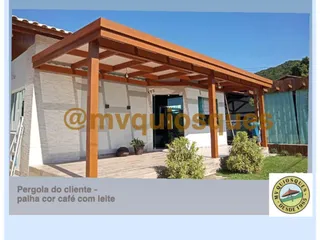 Forro de palha sintética — projeto PAL-36
